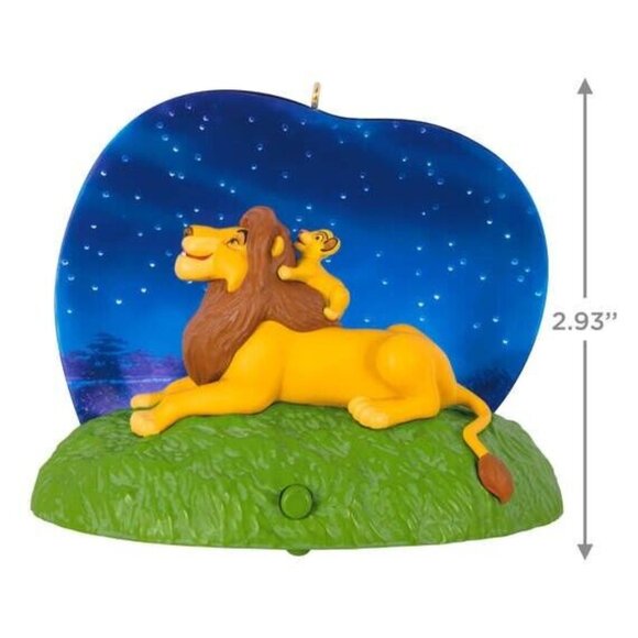 Hallmark - Disney The Lion King Always There To Guide You - Light, Sound - Picture 15 of 15